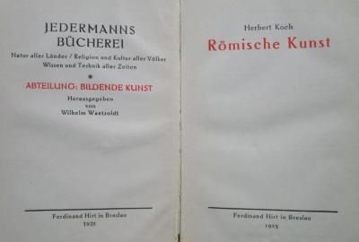 Dd 575: Römische Kunst (1925)