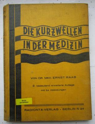 Kn 54 b: Die Kurzwellen in der Medizin (1935)