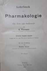 Kk 16: Lehrbuch der Pharmakologie : Für Ärzte und Studierende (1909)