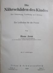 Kn 3 2.Ex.: Die Nährschäden des Kindes : Ihre Entstehung, Verhütung und Heilung : Ein Leitfaden für die Praxis (1928)