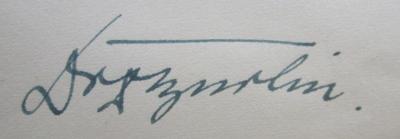 Kk 18: Richtlinien diätischer Therapie (1928);- (Berlin[?], A.[?]), Von Hand: Autogramm, Berufsangabe/Titel/Branche, Name; 'Dr A. Berlin.'. 