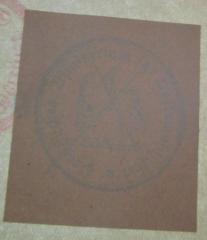 - (Preußen. Ministerium für Volkswohlfahrt. Bücherei), Stempel: Berufsangabe/Titel/Branche, Name; 'Preußisches Ministerium für Volkswohlfahrt
Bibliothek'.  (Prototyp)