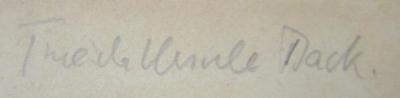 Dx 63: Das Tanzbuch (1924);- (Back, Frieda Ursula), Von Hand: Autogramm, Name; 'Frieda Ursula Back.'. 