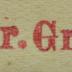 G46 / 3384 (Graf, [?]), Stempel: Name, Berufsangabe/Titel/Branche; 'Dr. Graf'.  (Prototyp)