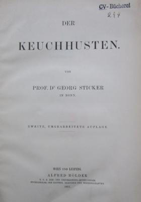 Kk 1140 b: Der Keuchhusten (1911)