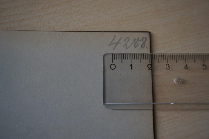 - (Grosse Landesloge der Freimaurer von Deutschland), Von Hand: Exemplarnummer; '4288'. 