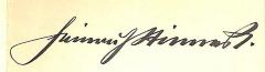 - (Stinnes, Heinrich), Von Hand: Autogramm; 'Heinrich Stinnes'. 