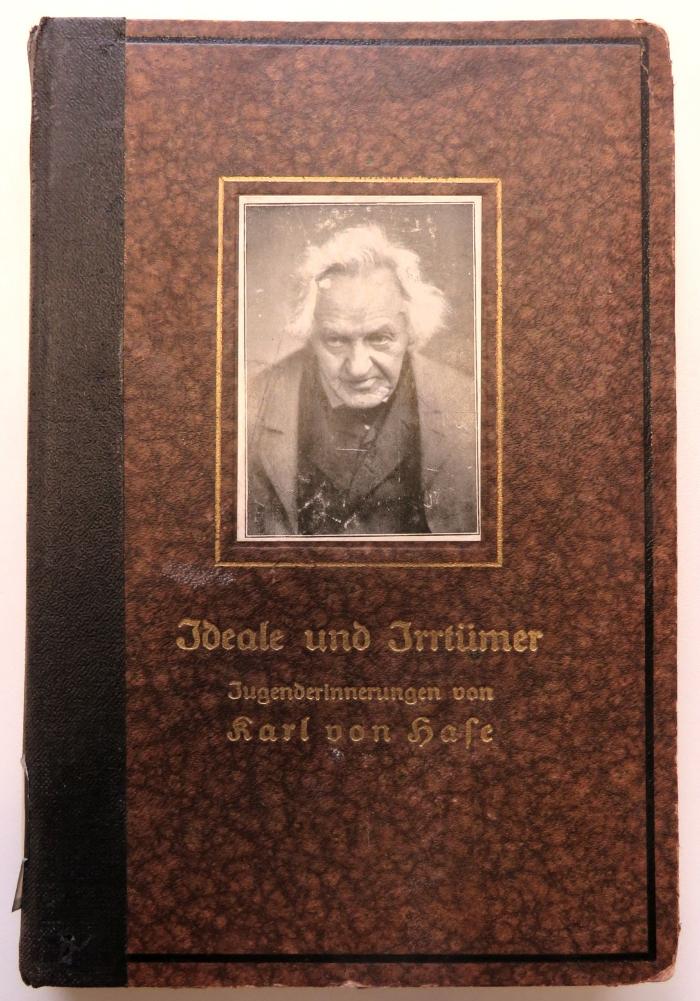 B 3379 : Ideale und Irrtümer. Jugenderinnerungen. Volksausgabe.