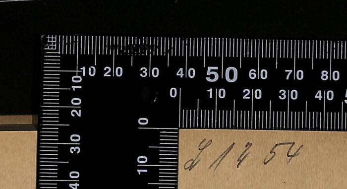 - (Reichsinstitut für Geschichte des neuen Deutschlands Bibliothek), Von Hand: Signatur; 'L1254'. 