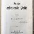 00/11877 : An das arbeitende Volk! (1902)