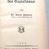 Pol 151 5/8 : Geschichte und Kritik des Sozialismus (1922)