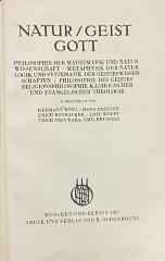 Q 00/1339 Bd. 2,d : Philosophie des Geistes (1927)