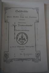 1936 A 14037 : Geschichte der unter der Ehrw. Großen Loge von Hamburg arbeitenden Johannisloge 'Zum Friedensbunde' in Neubrandenburg
 (1915)