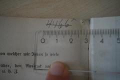 - (Grosse Landesloge der Freimaurer von Deutschland), Von Hand: Exemplarnummer; '4466'. 