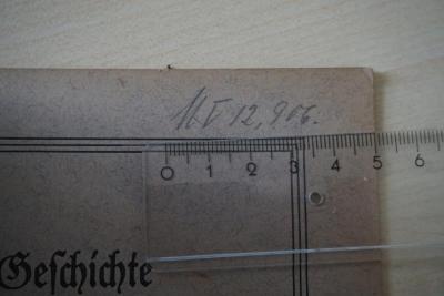 - (Grosse Landesloge der Freimaurer von Deutschland), Von Hand: Signatur; 'M V 12, 906'. 