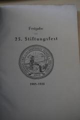 1936 A 14038 : Festgabe zum 25. Stiftungsfest: Johannis-Loge zu den Romeriken Bergen in Remscheid, 1903-1928
 (1928)
