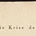 00/7277 : Die Krise des Nationalstaats : das Nationalitätenproblem im neuen Europa (1932)