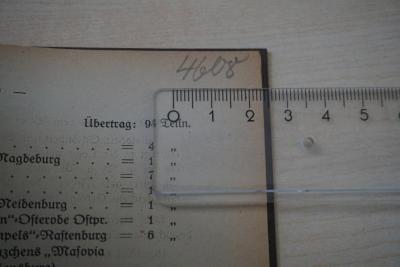 - (Grosse Landesloge der Freimaurer von Deutschland), Von Hand: Exemplarnummer; '4608'. 