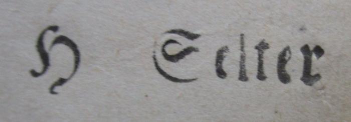 Aa 1403 g: Geschichts-Bilder : Darstellung der wichtigsten Begebenheiten und berühmtesten Personen aus der alten Geschichte, dem Mittelalter, den neuen und neuesten Zeit (1875);- (Selter, H.), Stempel: Name; 'H Selter'.  (Prototyp)