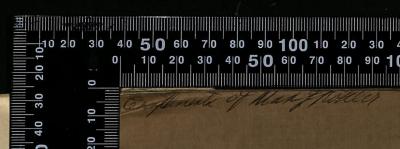 -, Von Hand: Widmung; 'Confidante of Max J. Kohler
'