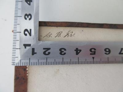 - (Bibliotheek Res.Krijtberg S J. Amstelaedam), Von Hand: Initiale; 'B. R. Kr.'. 