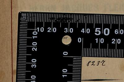 - (Jüdische Gemeinde zu Berlin), Von Hand: Exemplarnummer; '8237'. 