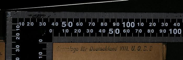 -, Stempel: Zeichen; 'Genealogie für Deutschland VIII. U.D.D.
Genealogy for Germany VIII. U.D.D.'