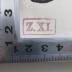J / 1912 (XI. Armee-Korps (Deutsches Kaiserreich)), Stempel: Zensurstempel; 'Z.XI.'.  (Prototyp)