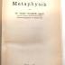 7/452 : Metaphysik ([1910])