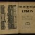 JUD III B 1012 : Die Judenstadt von Lublin (The Jewish City of Lublin) (1919)