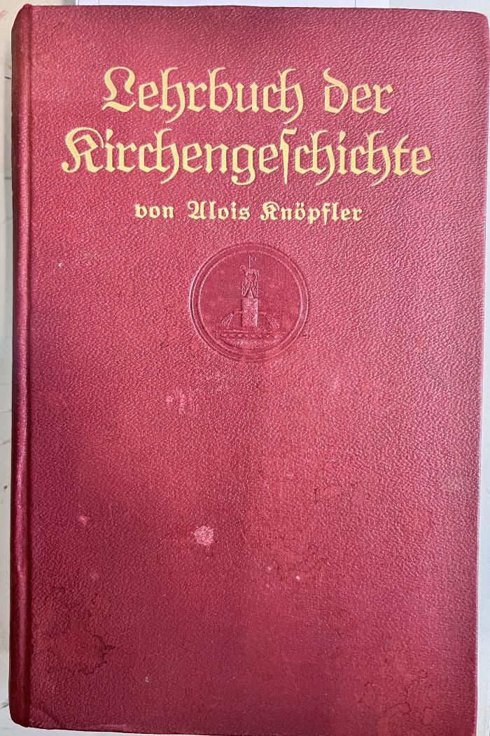 00/6059 : Lehrbuch der Kirchengeschichte (1928)