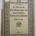 I 6689 c: Die Grundzüge der israelitischen Religionsgeschichte (1919)