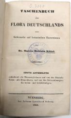 O.3096 (1) : Taschenbuch der Flora Deutschlands zum Gebrauche auf botanischen Excursionen. Erste Abtheilung (1844)
