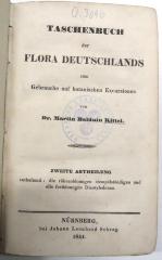 O.3096 (2) : Taschenbuch der Flora Deutschlands zum Gebrauche auf botanischen Excursionen. Zweite Abtheilung (1844)