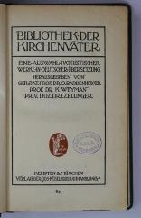 BO 1160 B582-1,35+3 : Die apostolischen Väter (1918)
