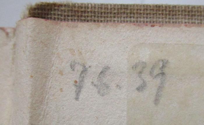 I 6672 e 2.Ex.: Einleitung in Talmud und Midras̆ (1930);- (unbekannt), Von Hand: Nummer; '76.30'. 