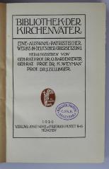 BO 1160 B582-1,52+3 : Des Origenes acht Bücher gegen Celsus (1926)
