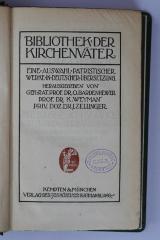 BO 1160 B582-1,37+3 : Des heiligen Ephräm des Syrers ausgewählte Schriften (1919)