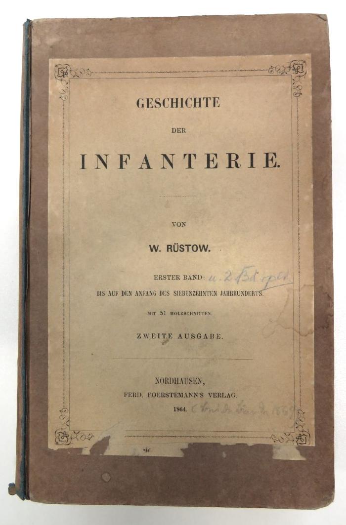 U 3809 : Geschichte der Infanterie (1864)