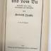 Phil 196/4 : Vom Ich und vom Du. Gedanken über Liebe, Sinnlichkeit und Sittlichkeit. (1919)