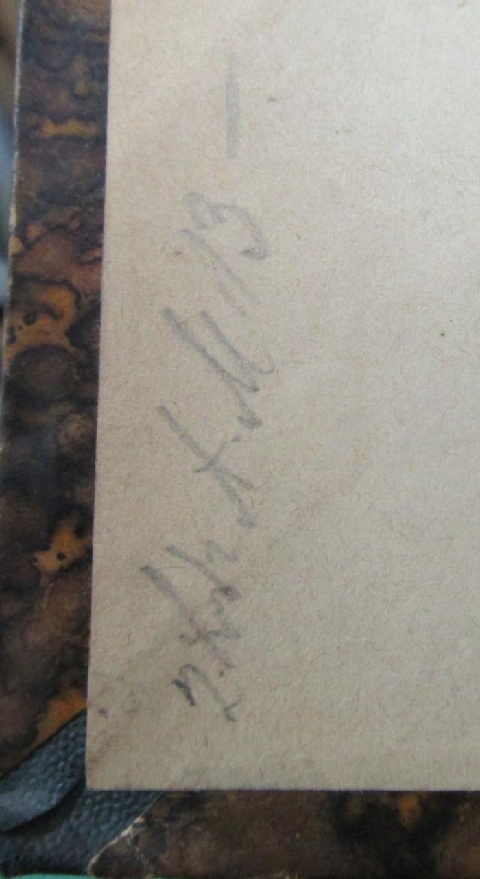 Aa 1429 ae: Weltgeschichte für Töchterschulen und zum Privatunterricht heranwachsender Mädchen (1872);- (unbekannt), Von Hand: Preis; '2 Bd A. M 13-'. 