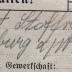 - (Stoffregen, Ernst), Von Hand: Name, Ortsangabe, Nummer; 'Das Buch gehört: [hs. ergänzt:] Ernst Stoffregen / Wohnung (Ort): [hs. ergänzt:] Nienburg a/W. Hüttenstr. 6[?] / Stammkarte 42574'. 