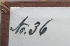 - (Krause, [?]), Von Hand: Exemplarnummer; 'No. 36'. 