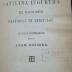 Aa 1468: C. Sallusti Crispi Catilina, Iugurtha: ex Historiis orationes et epistulae (1891)