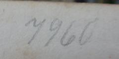 - (Deutsche Gesellschaft für Ethische Kultur), Von Hand: Nummer, Signatur; '7960'. 