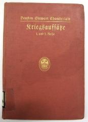 U 3304 : Kriegsaufsätze. 1. und 2. Reihe. (1915)