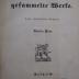  G. E. Lessing's gesammelte Werke. Neunter Band. (1841)