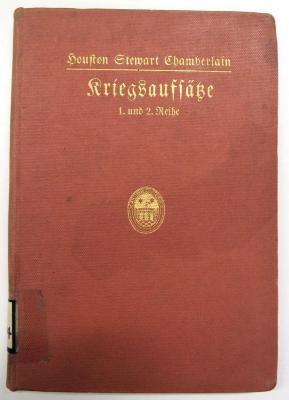 U 3304 : Kriegsaufsätze. 1. und 2. Reihe. (1915)