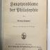 P 5438 : Hauptprobleme der Philosophie (1917)