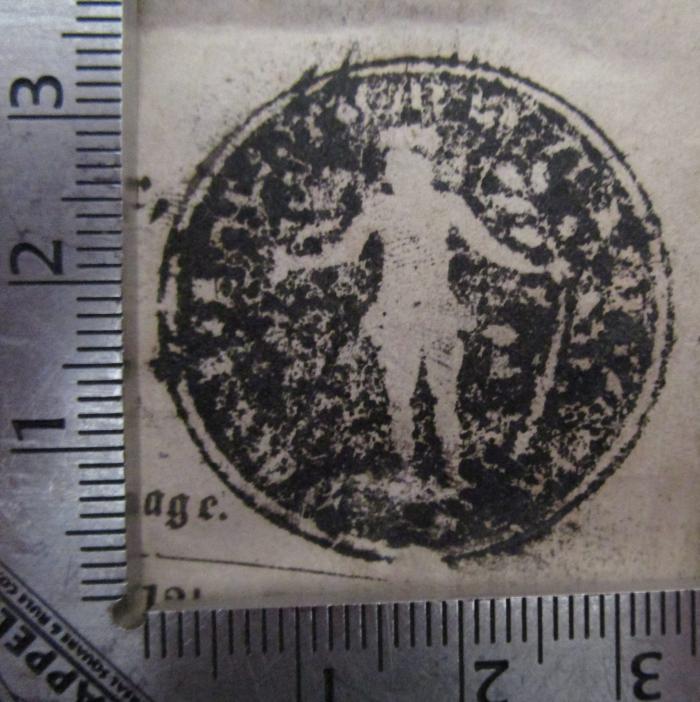  Preußischer Kinderfreund. Ein Lesebuch. Zweiter Theil. (1853);- (unbekannt), Stempel: Abbildung.  (Prototyp)